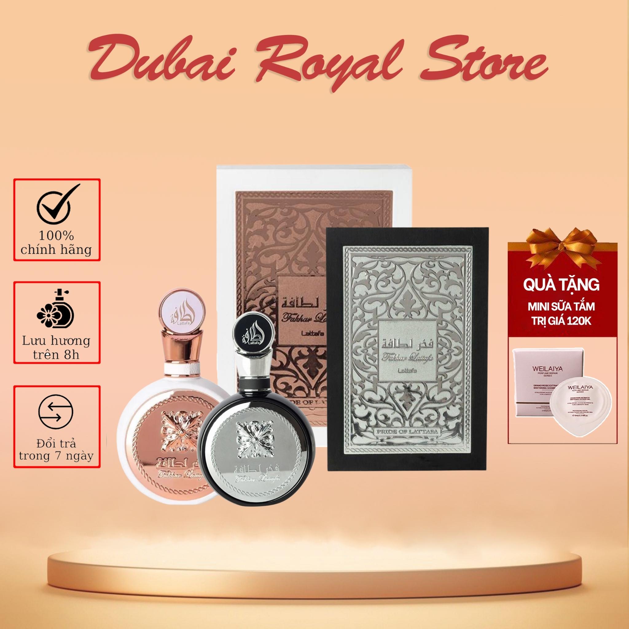 Nước hoa Dubai Fakhar Lattafa dành cho nam và nữ mùi hương sang chảnh quyến rũ