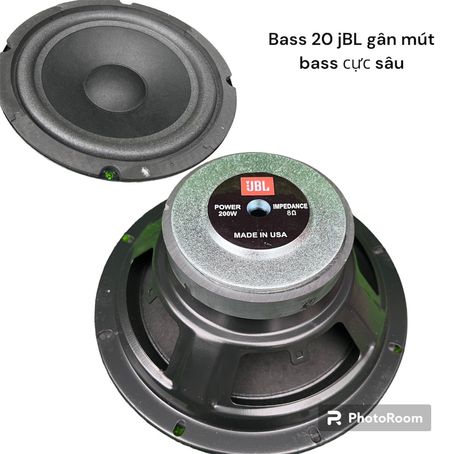 Loa Bass 20 jBL gân mút nghe hát karaoke - lắp loa kéo - 1 củ