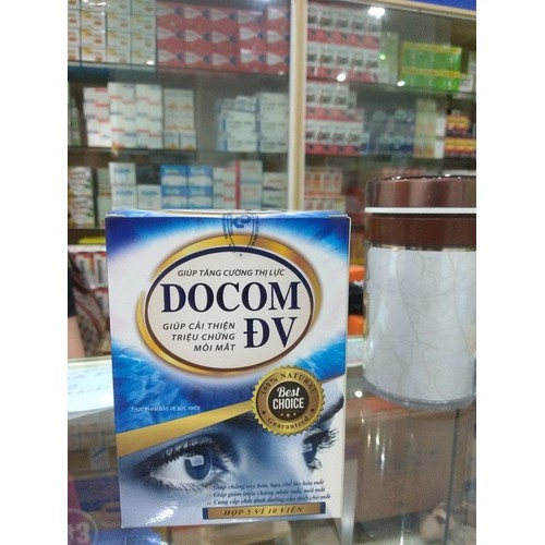 Viên uống giúp tăng cường thị lực docom-dv - docom2