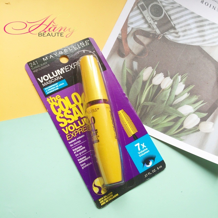 Mascara Maybeline giúp mi dày và dài hơn