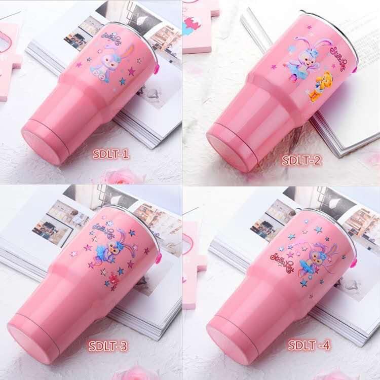 Cốc giữ nhiệt 900ml + Ống hút inox