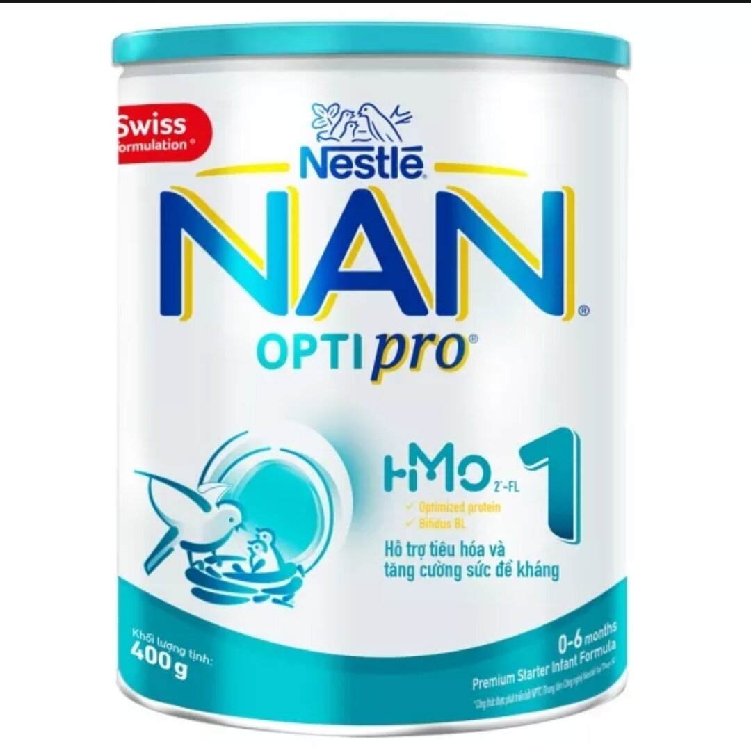 Sữa bột nestle nan optipro 1 hmo 400g