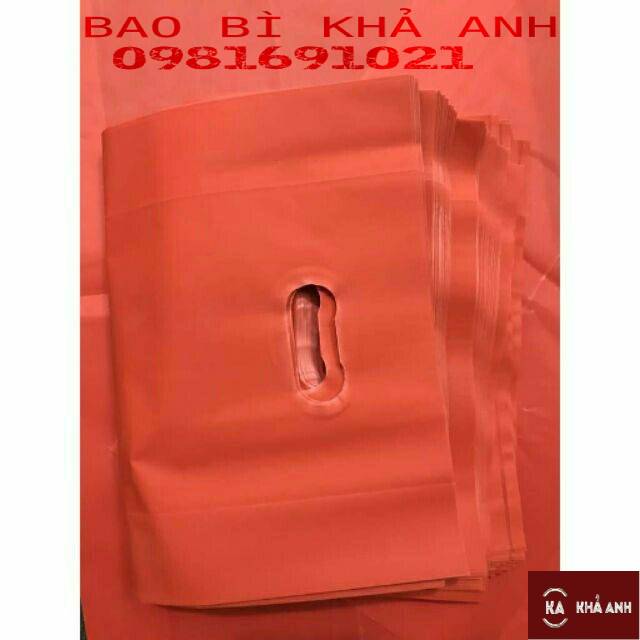 TÚI XỐP XOÀI MÀU ĐỎ ĐỰNG QUẦN ÁO size 26x40cm (1kg)