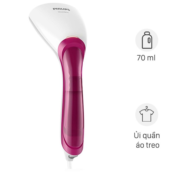 BÀN ỦI HƠI NƯỚC CẦM TAY PHILIPS GC350 (1000W) HÀNG CHÍNH HÃNG
