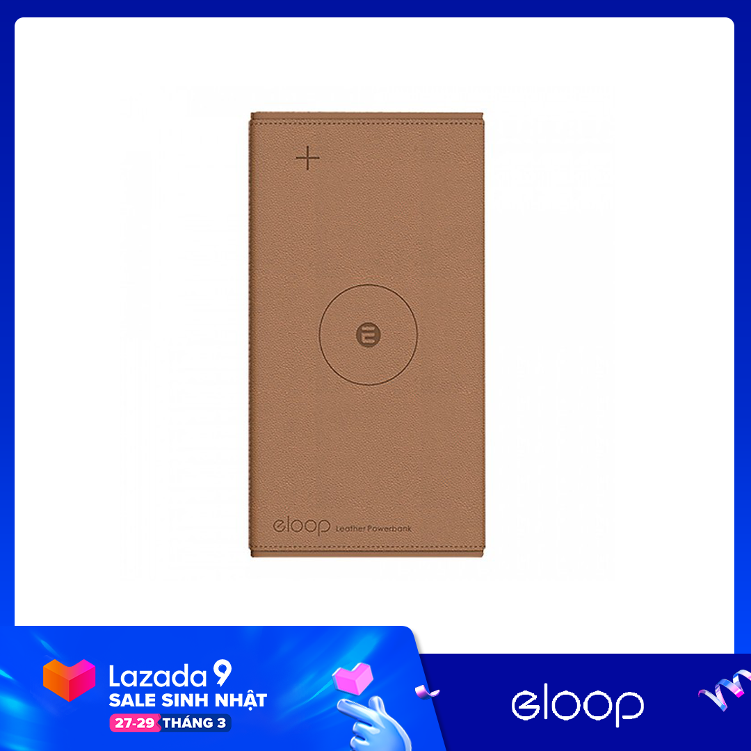 Pin Sạc Dự Phòng Không Dây ELOOP EW31 10.000mAh - Hãng Phân Phối Chính Thức