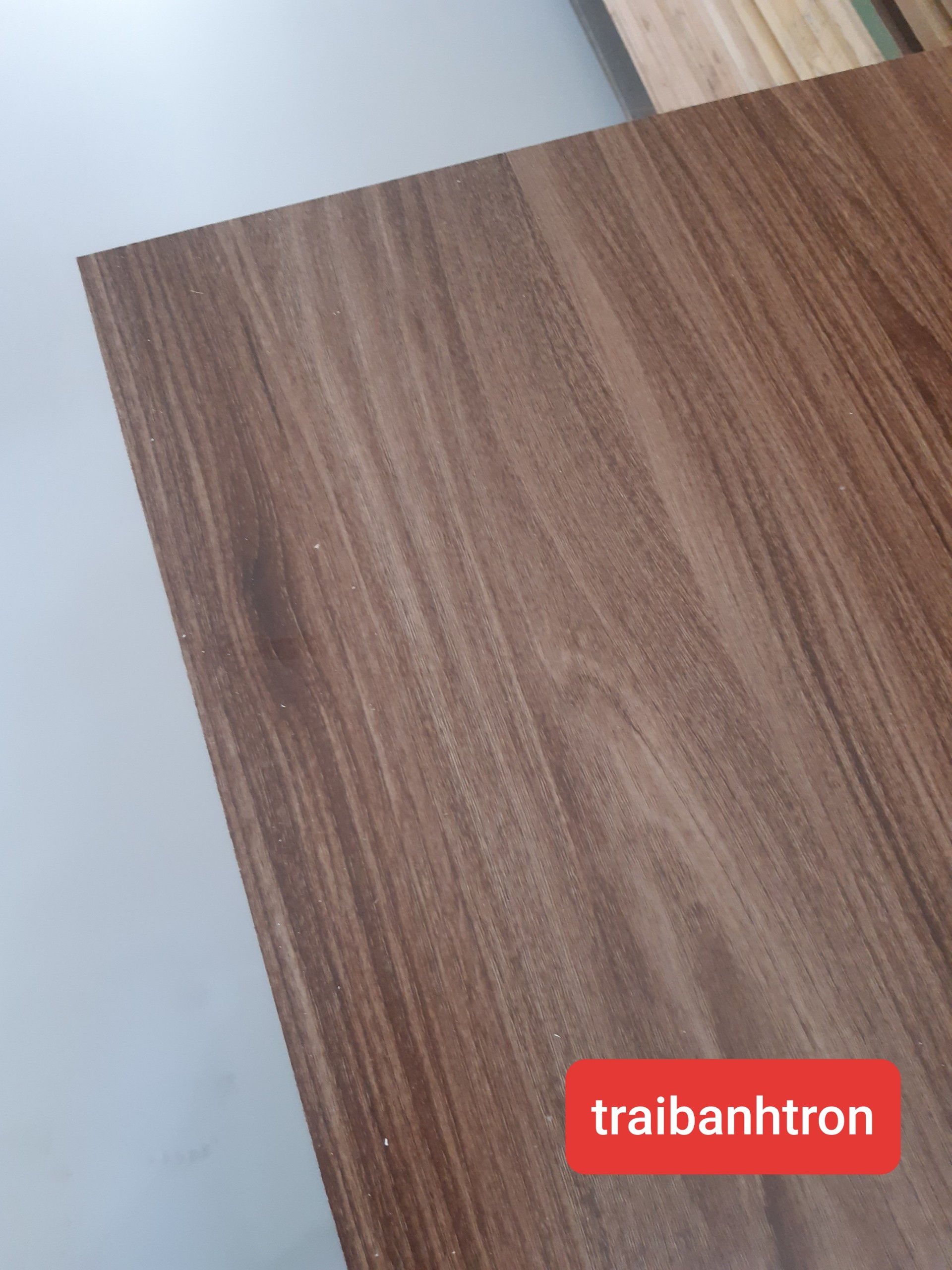 Gỗ công nghiệp 5.5 ly 20x30 30x40 màu vân gỗ óc chó đẹp 2 mặt