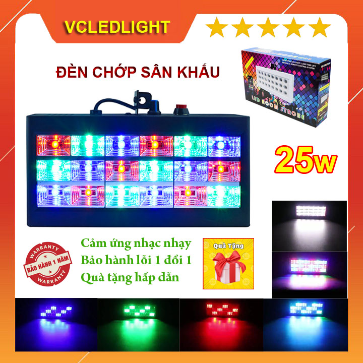 Đèn chớp màu có cảm ứng nhạc cho sân khấu