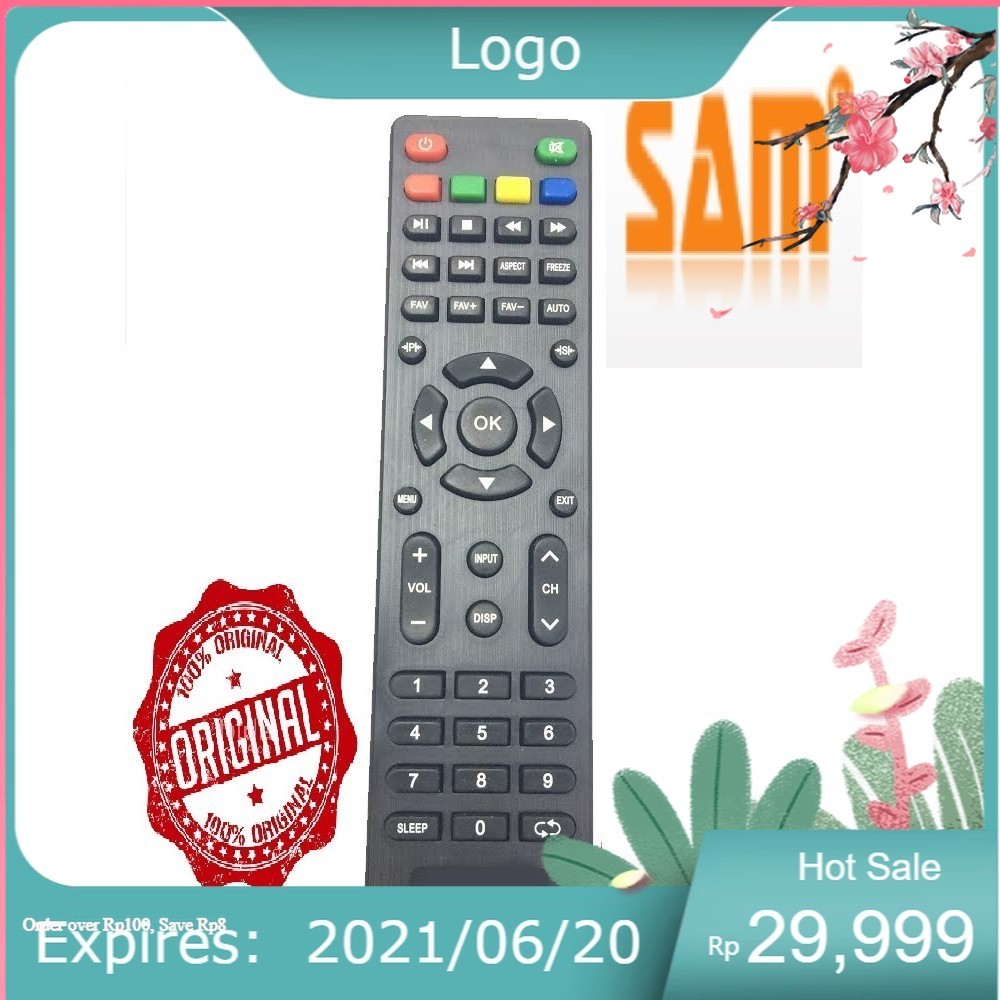 Remote điều khiển tivi SAM mẫu 1