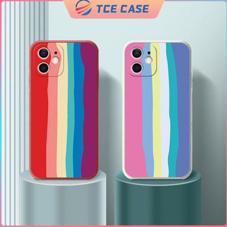 [HCM]Ốp lưng iphone Rainbow Rubiks Cube 6/6plus/6s/6splus/7/7plus/8/8plus/x/xr/xs/11/12/pro/max - Tce case