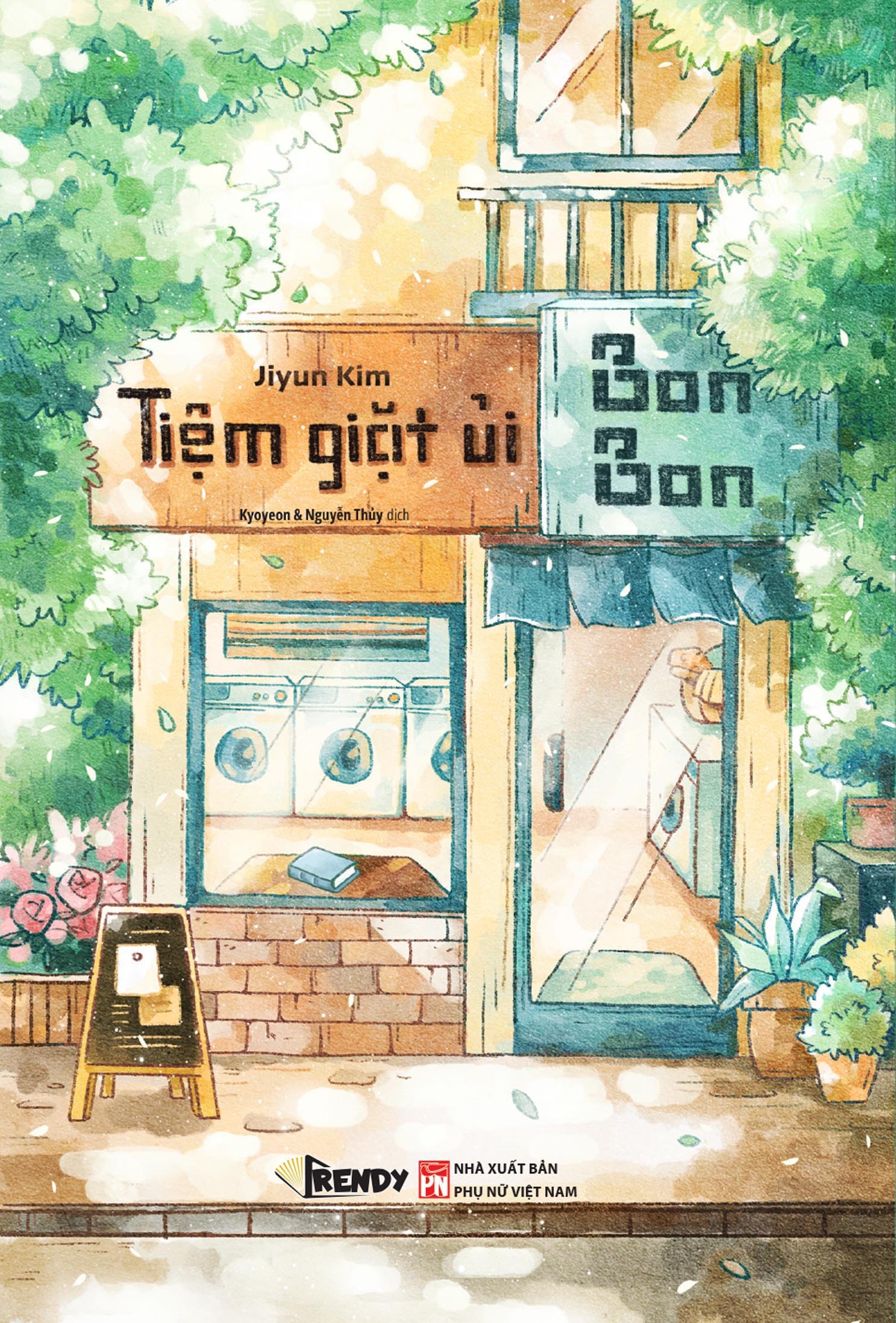Sách văn học tiểu thuyết - Tiệm giặt ủi Bon Bon