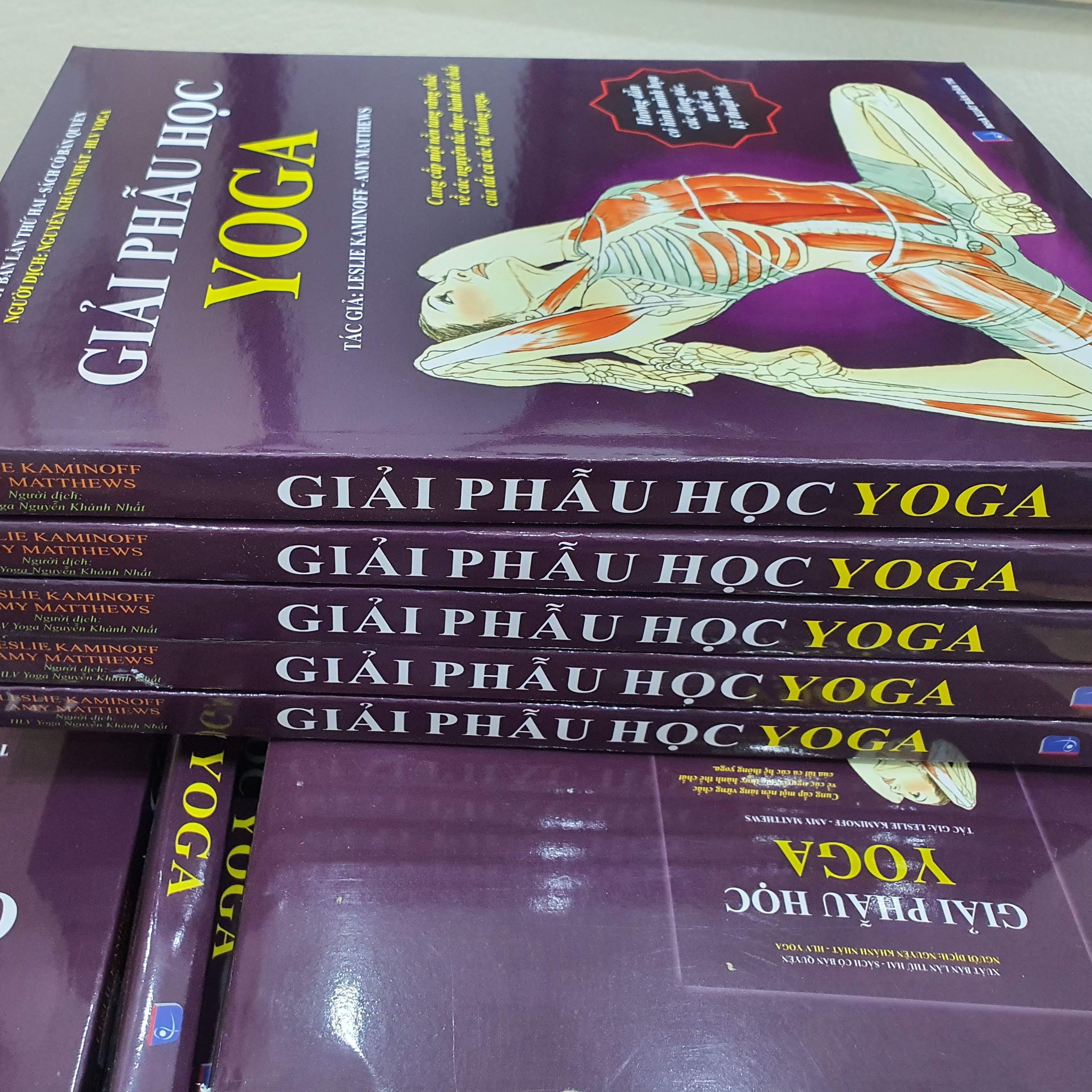 Giải Phẫu YogaTiếng Việt - Có hình minh họa, bán chạy nhất về Yoga