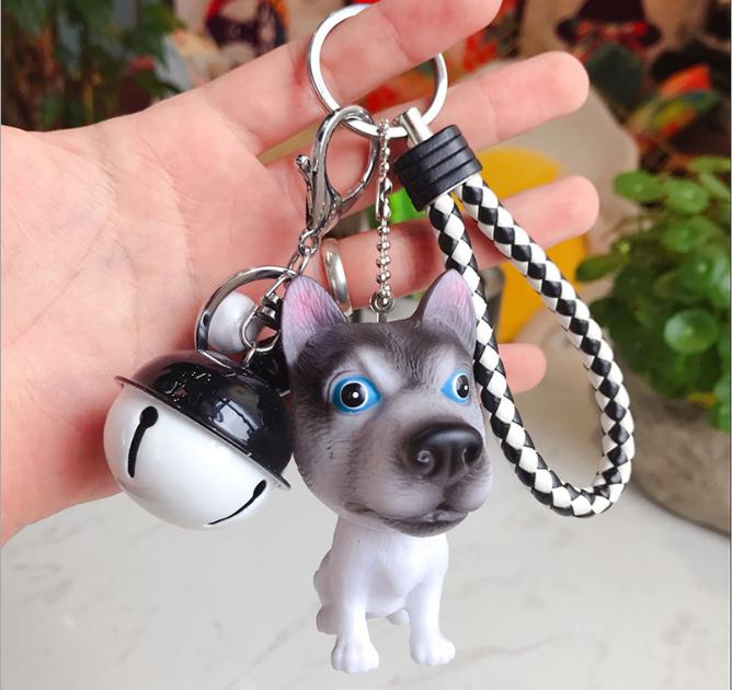 Móc khóa móc khóa đẹp móc khóa hoạt hình móc khóa dễ thương móc khóa xe máy móc khóa cute móc chìa khóa chó mặt ngố