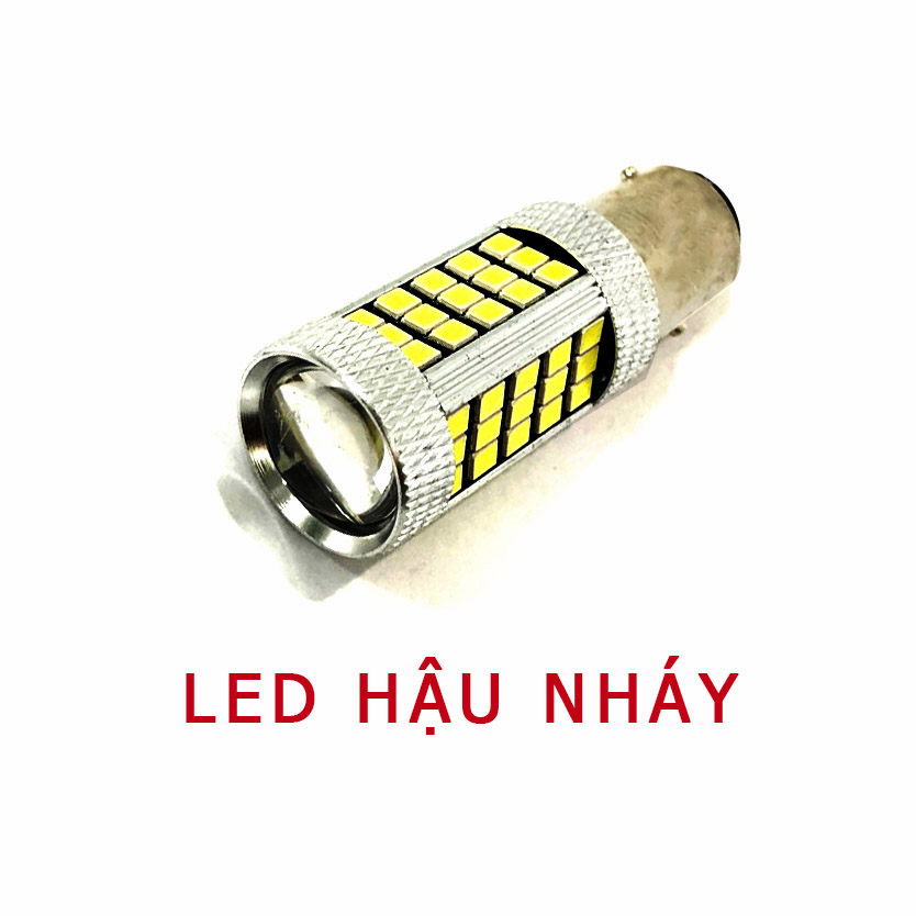 [HCM]Đèn Hậu Nháy 66 Tim Gắn Xe Máy [ 1 Chiếc ]