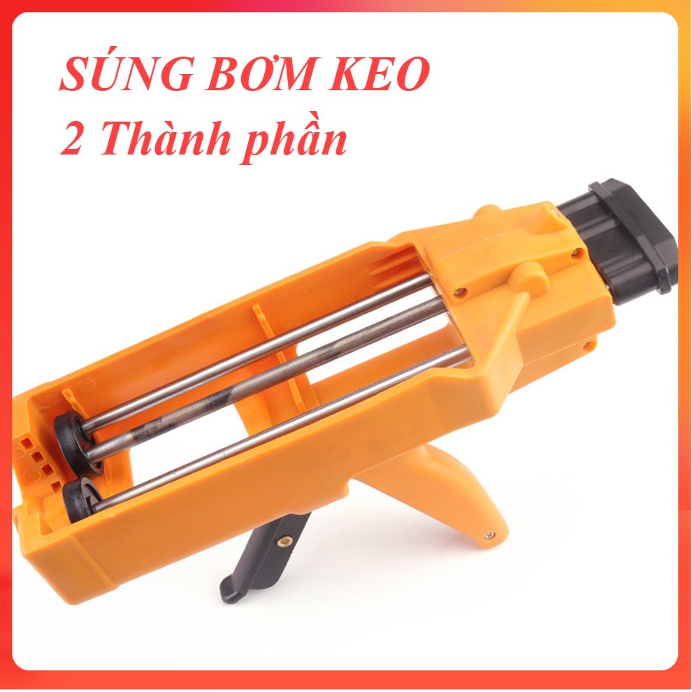 Súng Bắn Keo Chít Mạch , Súng bơm keo epoxy 2 thành phần