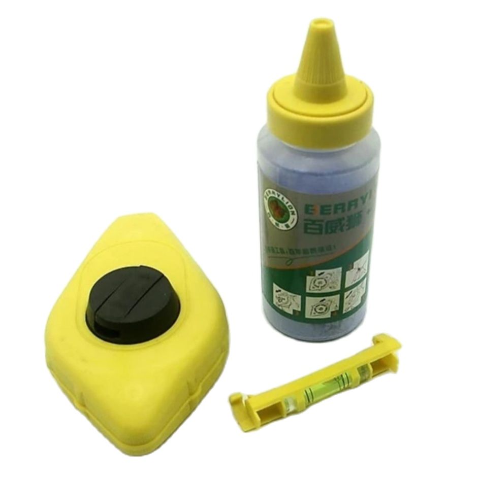Bộ búng mực 3 món dây 15 mét hàng Berrylion/bật mực lấy vạch đường thẳng