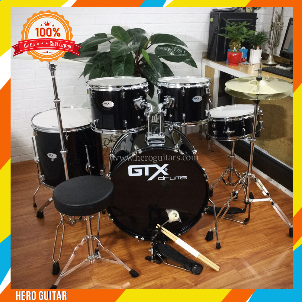 Bộ trống Jazz nguyên set  - Set Jazz Drum Size tiêu chuẩn