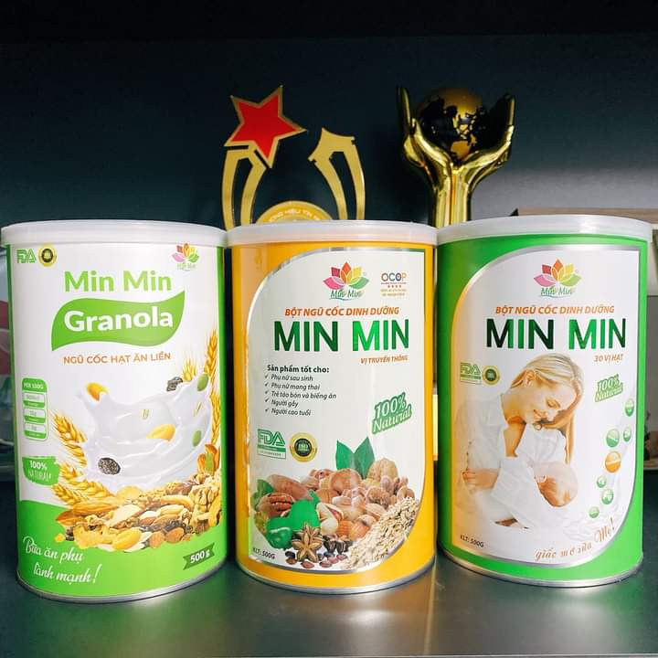 Min Min Granola_Ngũ cốc hạt Min Min Granola_500gr