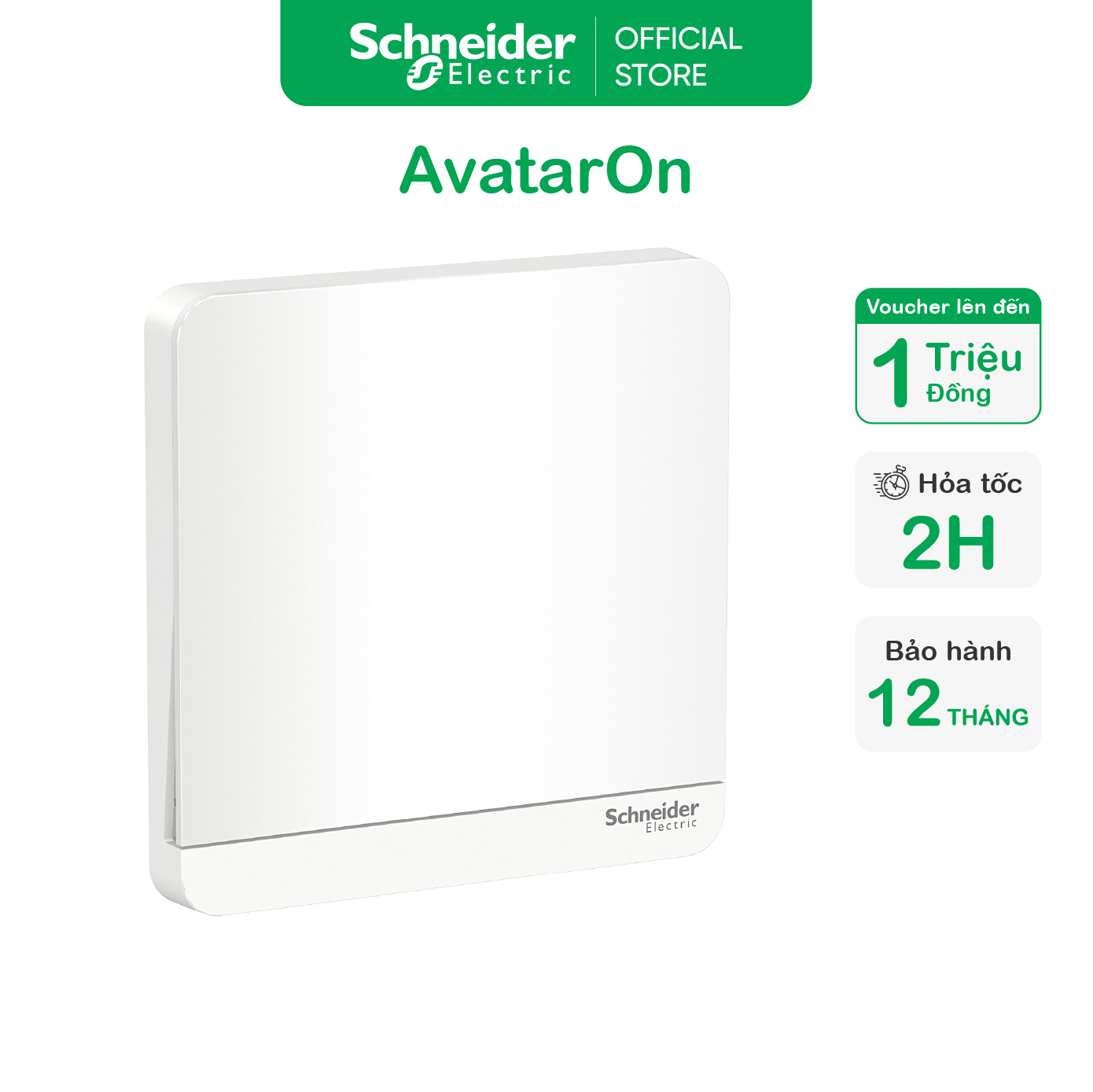Bộ công tắc trung gian 16ax màu trắng/ vàng ánh kim dòng avataron - schneider electric - e8331m_we_g19 e8331m_wg_g19