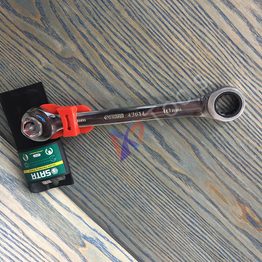 Cờ lê vòng miệng tự động 18mm sata 43614