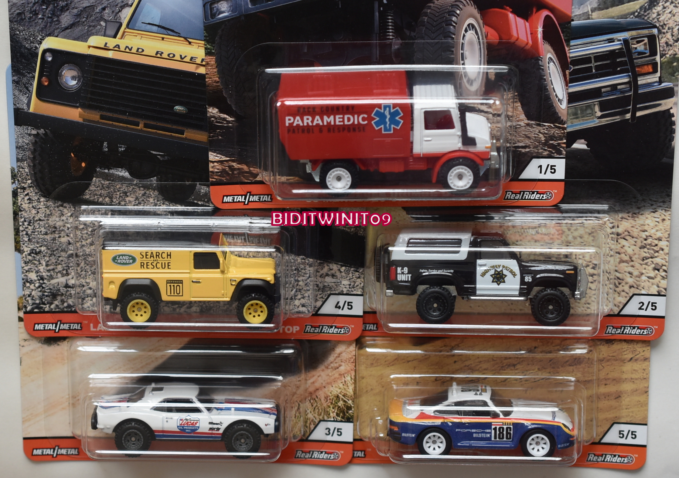 Xe mô hình hot wheels 2020 car culture wild terrain case q set of 5 mercedes land rover 1:64