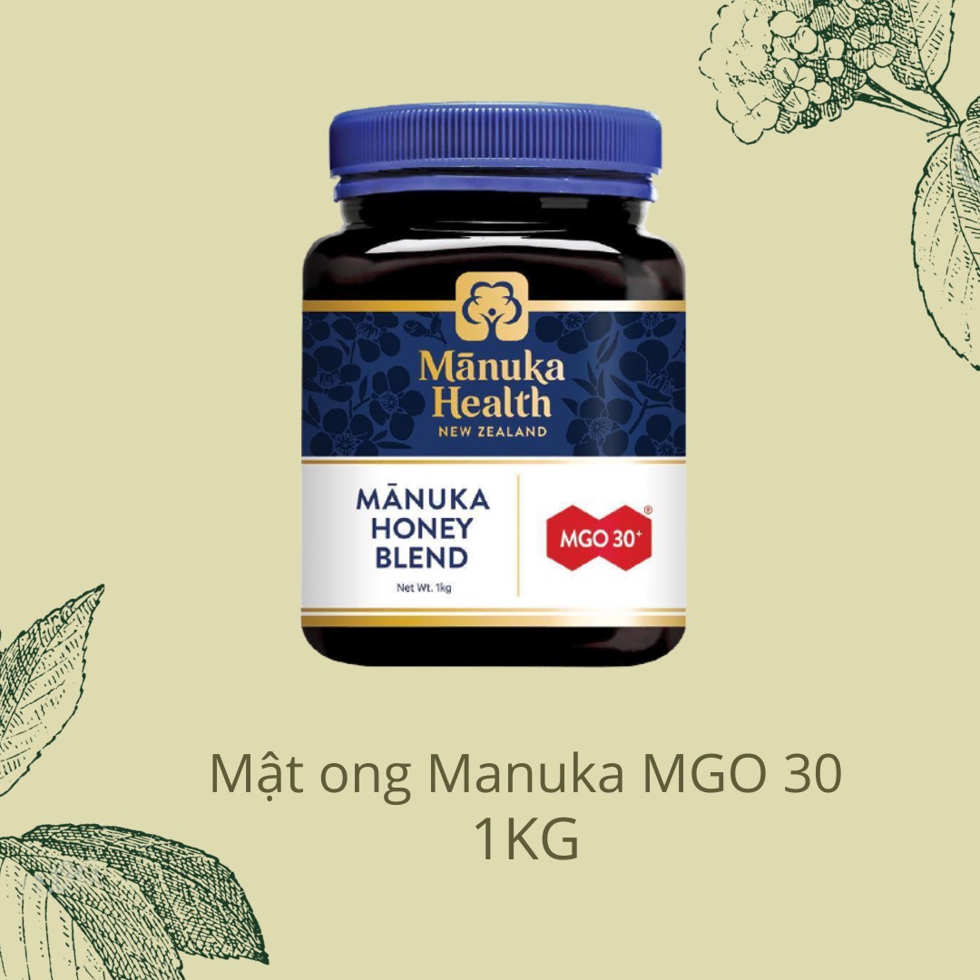 Mật ong Manuka Health 100% hoa tự nhiên tăng sức đề kháng Sunni Mart SM03, mật ong tự nhiên nguyên chất