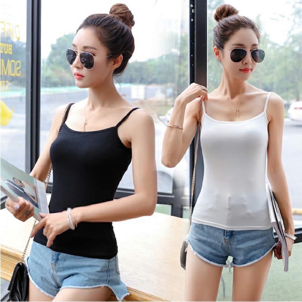 Áo thun thể thao nữ - áo thun 2 dây -áo thun lá