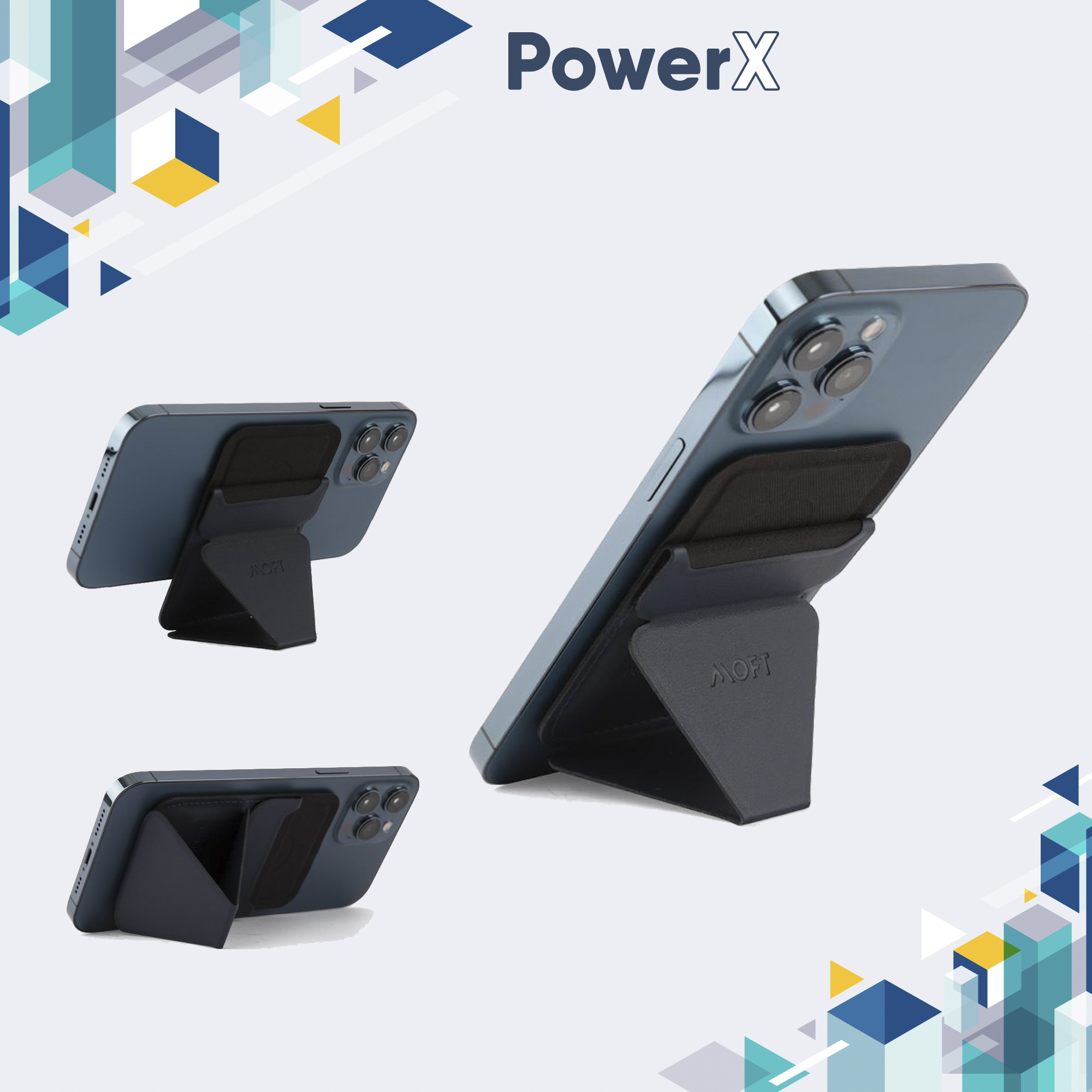 MOFT Snap-on Stand and Wallet ( Giá đỡ điện thoại kèm ví đựng thẻ hỗ trợ Magsafe cho iPhone 12 và Iphone 13 Series)