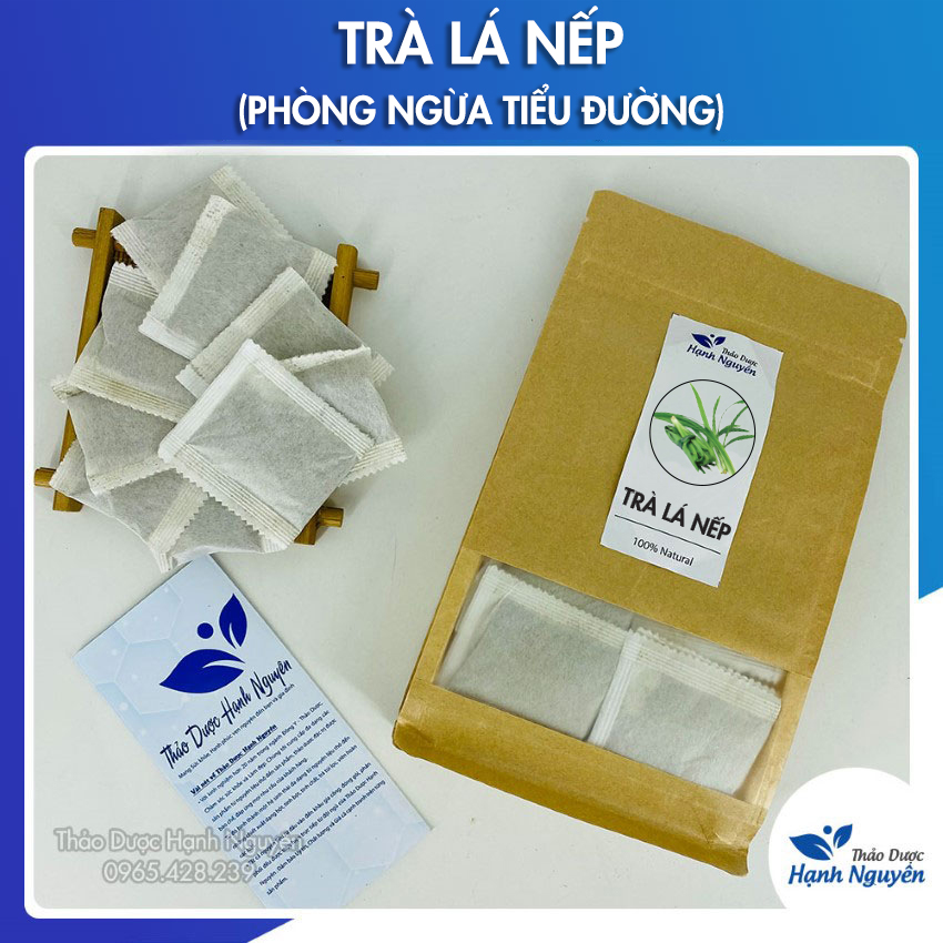 Trà lá nếp hỗ trợ tiểu đường (Lá dứa thanh lọc cơ thể) - Thảo Dược Hạnh Nguyên