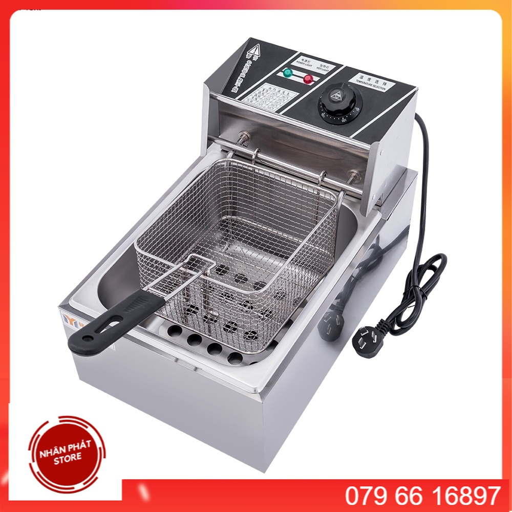 Bếp chiên nhúng điện đơn 8l giá tốt