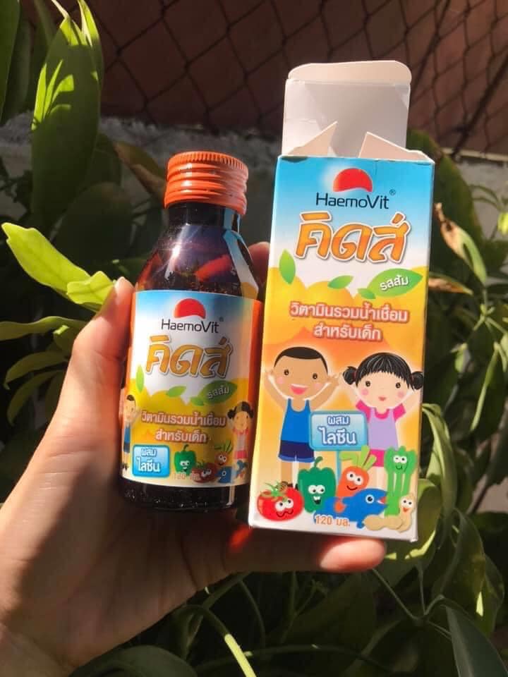 Tăng cân haemovit kids thái lan dạng siro