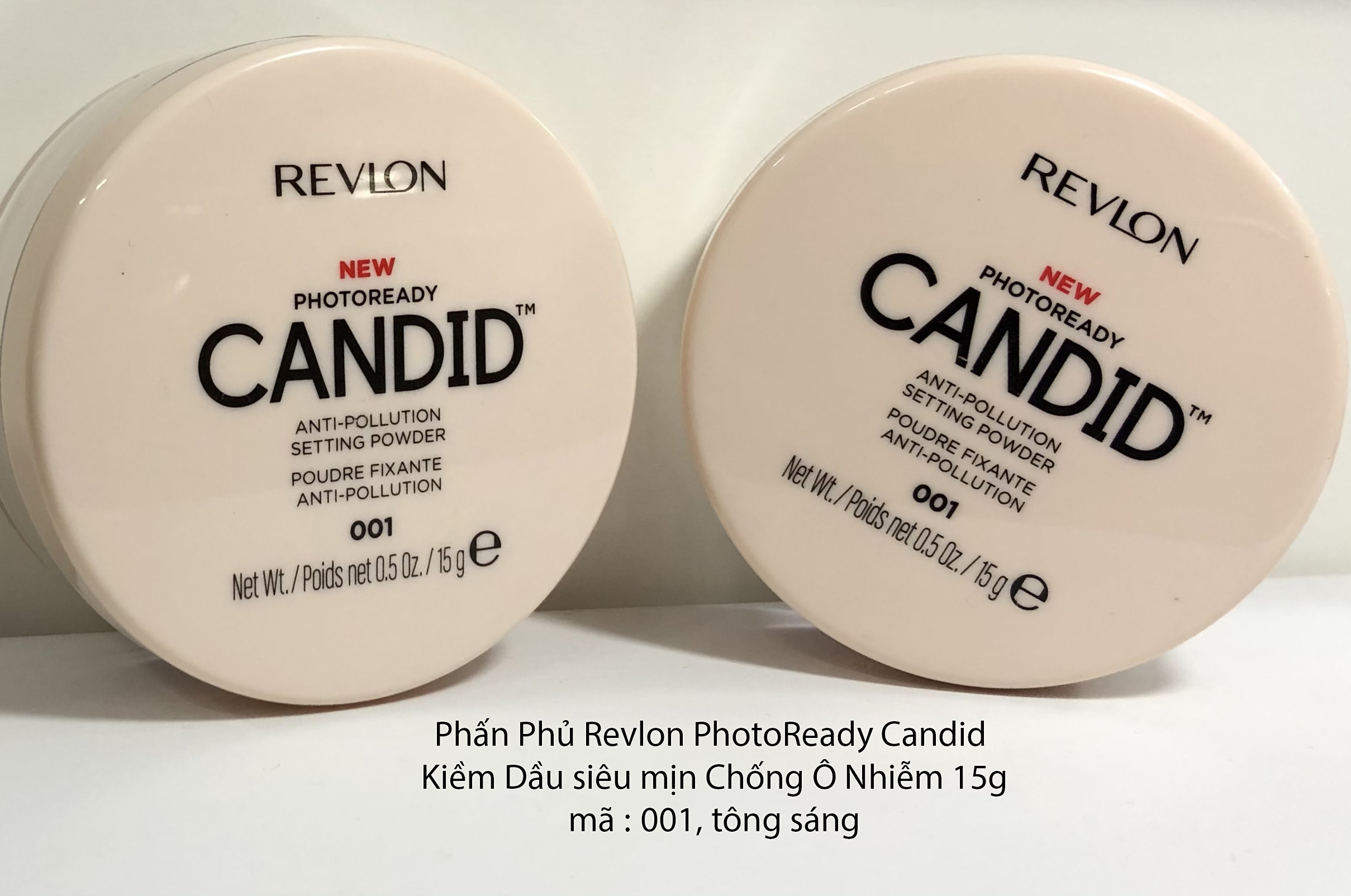 hấn Phủ Revlon PhotoReady Candid Kiềm Dầu siêu mịn 15g mã :001