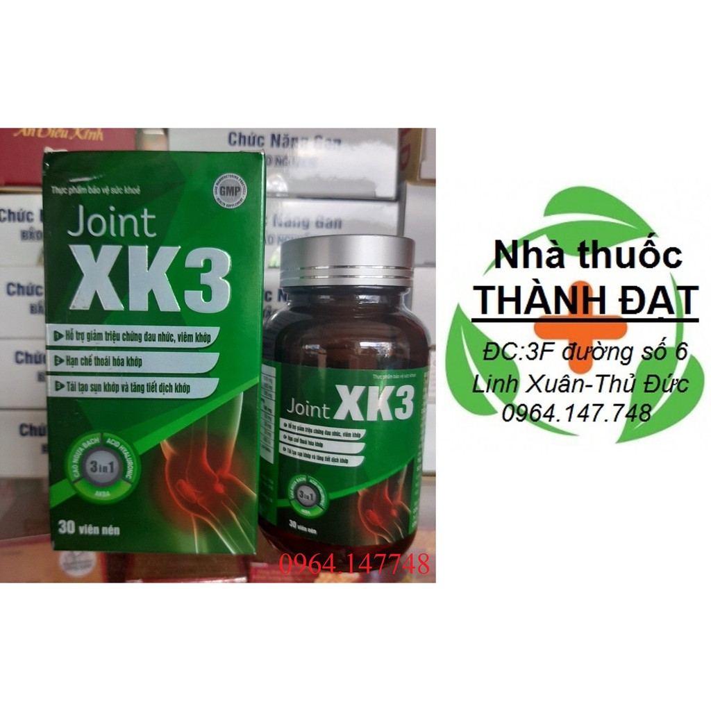 Joint xk3 hỗ trợ xương khớp / jointxk3, cam kết hàng đúng mô tả, chất lượng đảm bảo an toàn đến sức khỏe người sử dụng