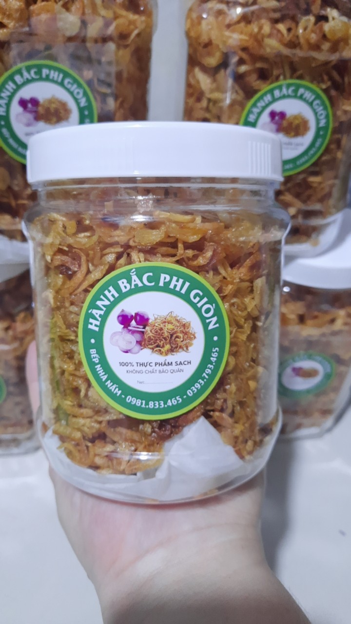 Hành bắc phi khô - giòn thơm - sạch - không bột - 300g"
