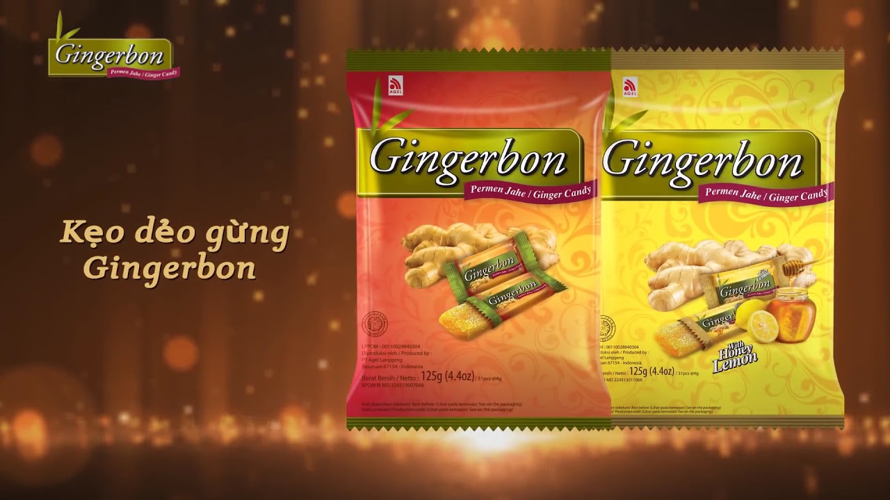 Kẹo gừng dẻo Gingerbon 125g