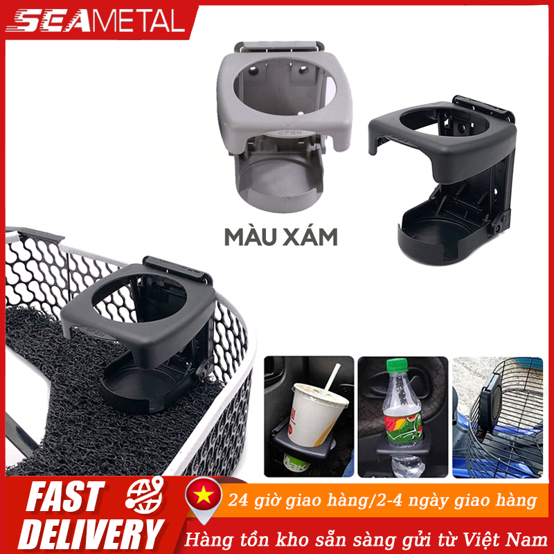 Seametal Abs Water Cup Holder Portable Cup Holder Cup Holder Car Motorcycle Holder Anti-Vibration Water Bottle Holder Giá 37,900 Đồng*Miễn phí vận chuyển