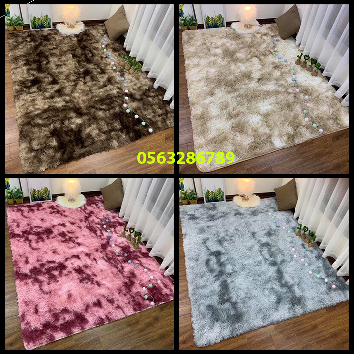 [ ship rẻ ] thảm lông trải sàn mền mịn lông dày 1m6x2m, thảm trải sàn giá rẻ, thảm trải sàn phòng khách và phòng ngủ