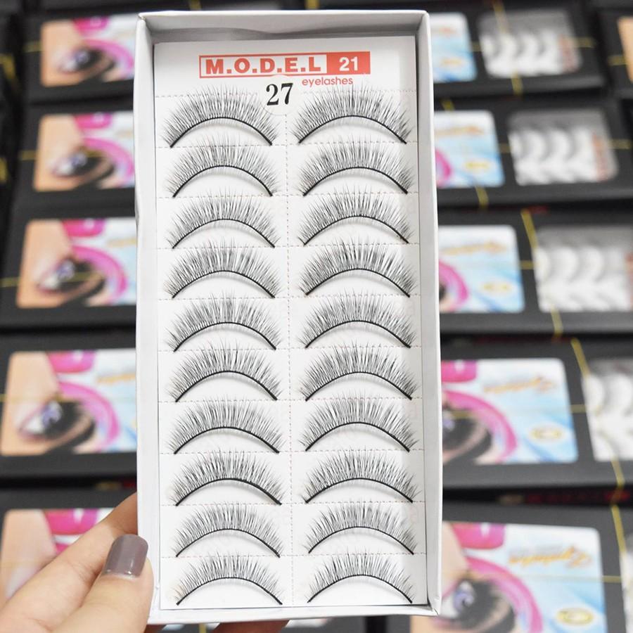 Lông mi giả Eyelashes Fashion Color 10 cặp - số 018