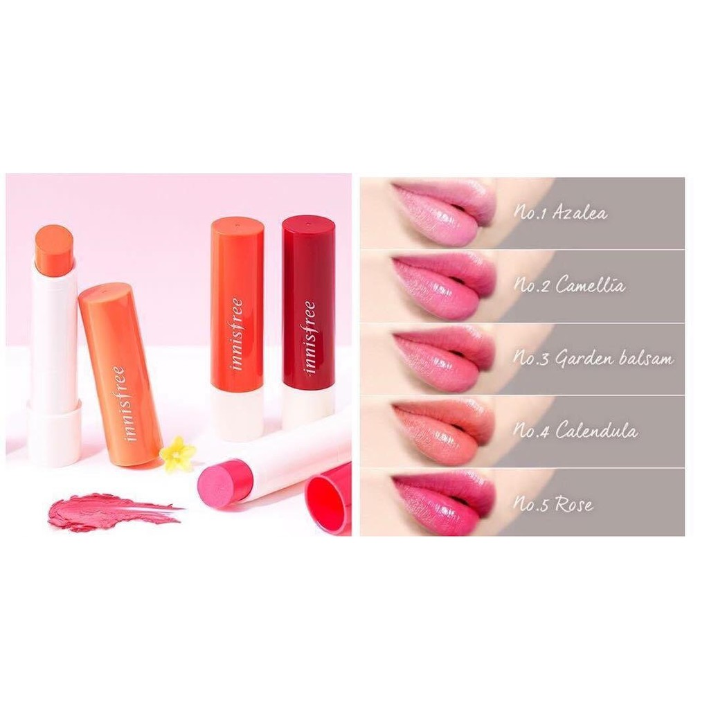 Son dưỡng có màu innisfree Glow Tint Lip Balm, chất lượng đảm bảo an toàn đến sức khỏe người sử dụng, cam kết hàng đúng mô tả