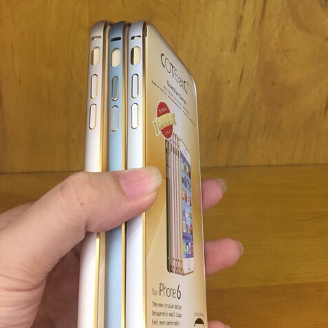 Ốp viền nhôm cho iphone 6g/6S. Hàng chính hãng coteccl