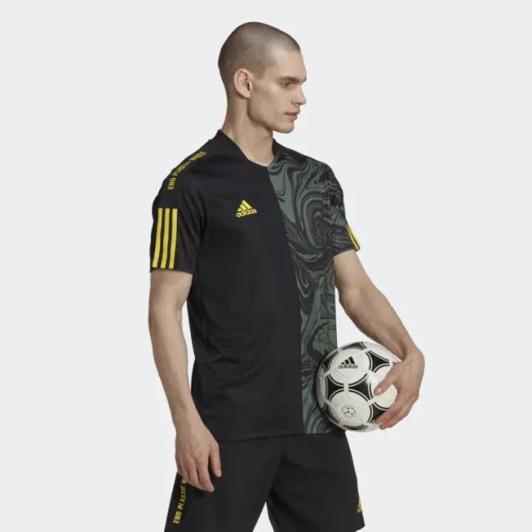 áo thể thao adidas chính hãng mùa hè tiro họa tiết