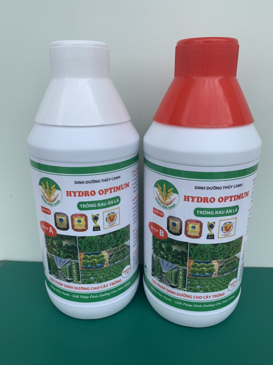 Dung dịch thủy canh cao cấp-Dinh dưỡng trồng rau ăn lá - Hydro optimus 1000 ml