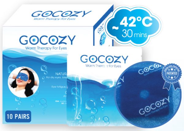 Chườm ấm mắt gocozy - hộp 10 cái