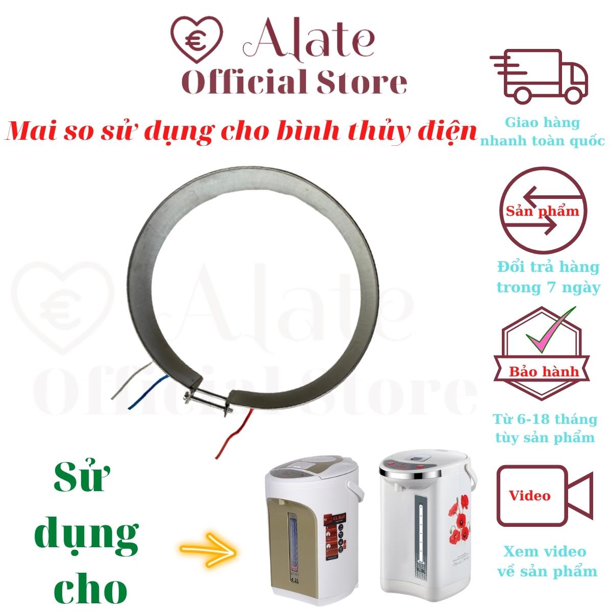 Điện Trở Nhiệt, Đai Nhiệt Bình Thủy Điện 750w Đun Sôi, 76w Giữ Ấm, Hàng Nhập Khẩu Chất Lượng Tốt Của Gali, Thay Cho Bình Từ 2-6 Lít