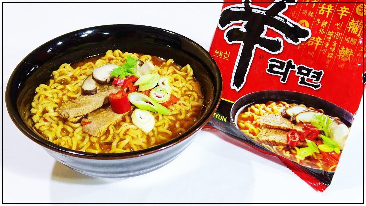 5 gói Mì Shin Ramyun Gói 120g - Nhập Khẩu Hàn Quốc