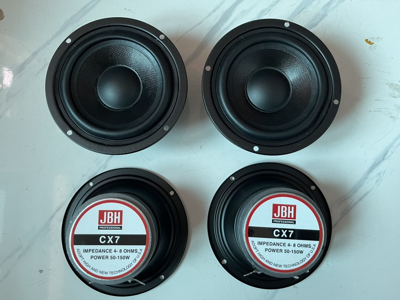 Loa mid trung 10 JBH CX7 toàn vành 11.5cm hàng nhập khẩu - giá 1 loa - Loa trung cao cấp - Loa trung kín