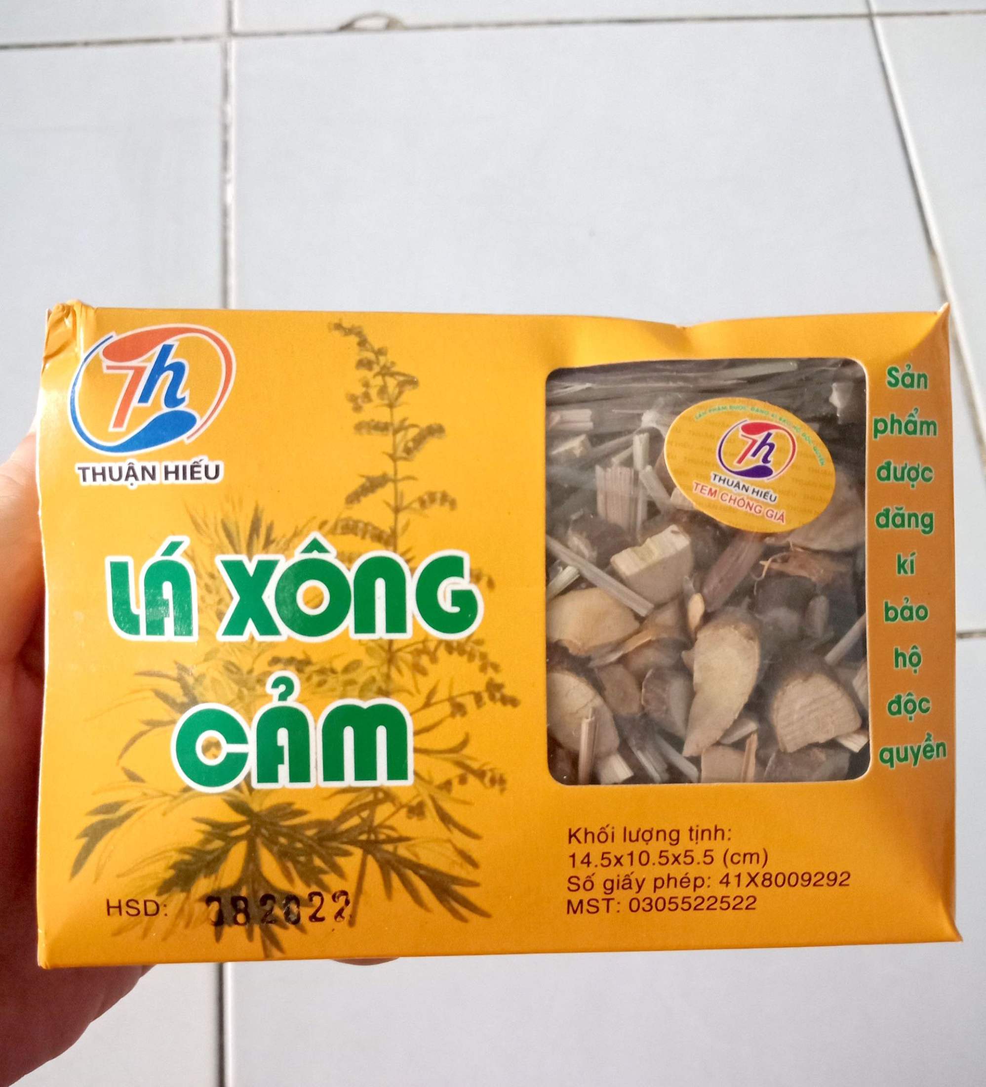 Combo 10 gói lá xông cảm thuận hiếu