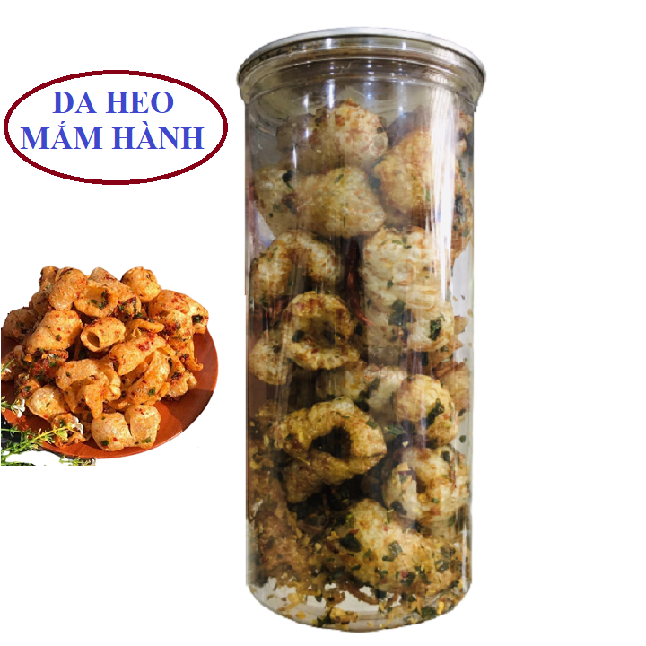 150g da heo sốt mắm hành lon pet