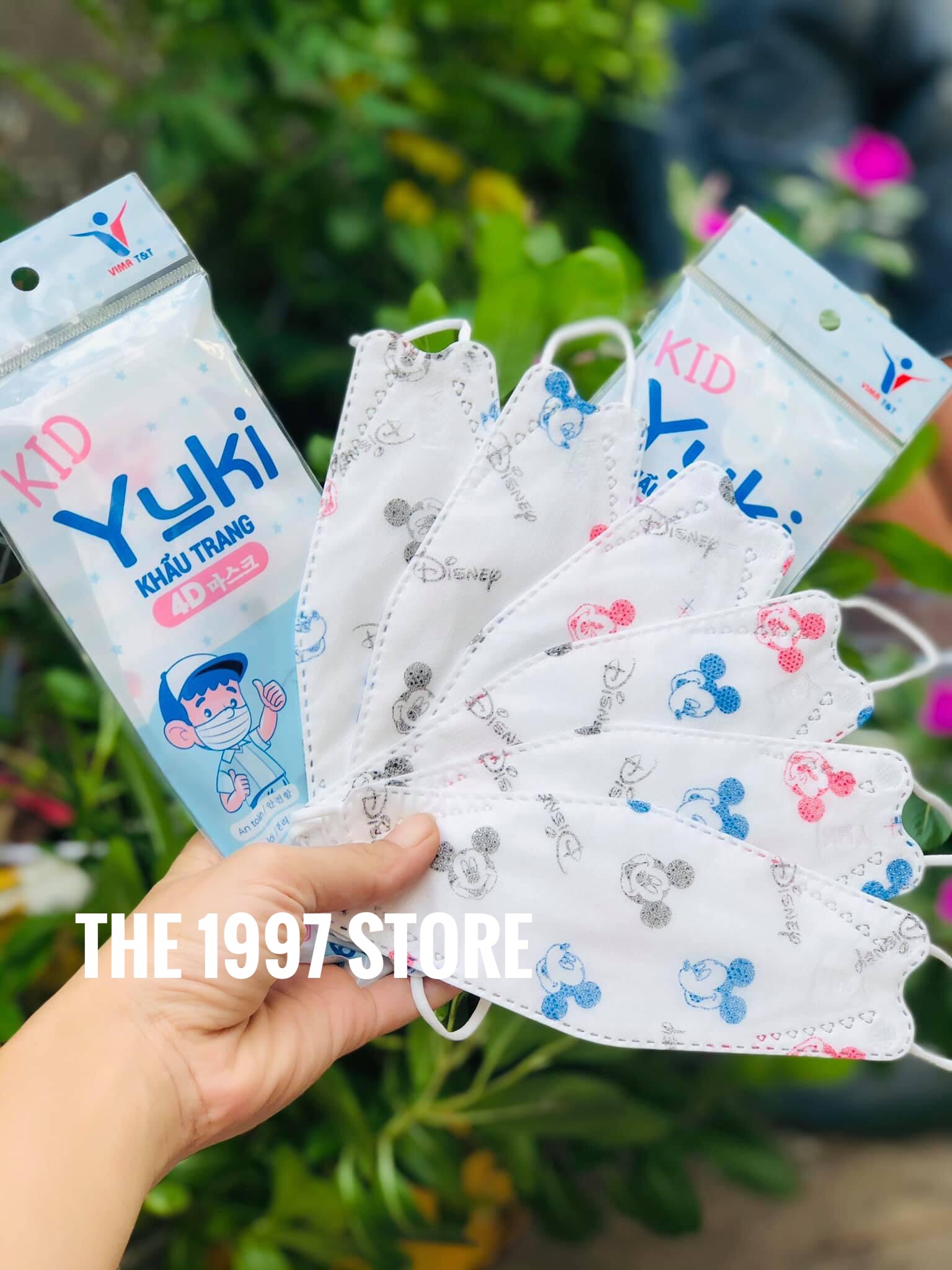Khẩu trang 4D Yoki cho bé bịch 6cái tiêu chuẩn KF94