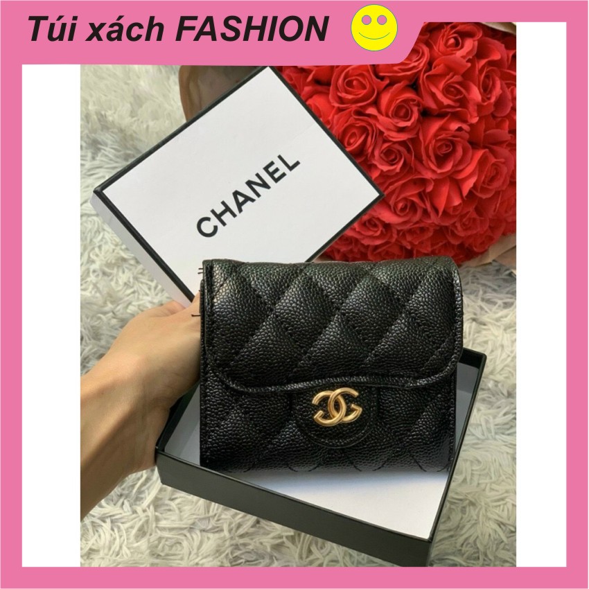 Ví Channel mini cầm tay fullbox size 12cm