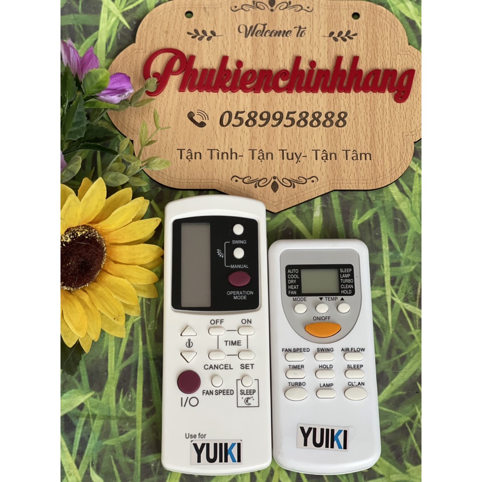 🎀🎀 remote máy lạnh hãng yuiki